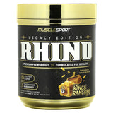 MuscleSport, Legacy Edition, Rhino, Premium Preworkout, Kings Ransom, 15.52 oz (440 g) - Supply Center USA