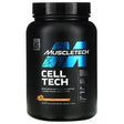 Muscletech, Cell Tech, Research-Backed Creatine + Carb Musclebuilder, Tropical Citrus Punch, 3 lbs (1.36 kg) - Supply Center USA