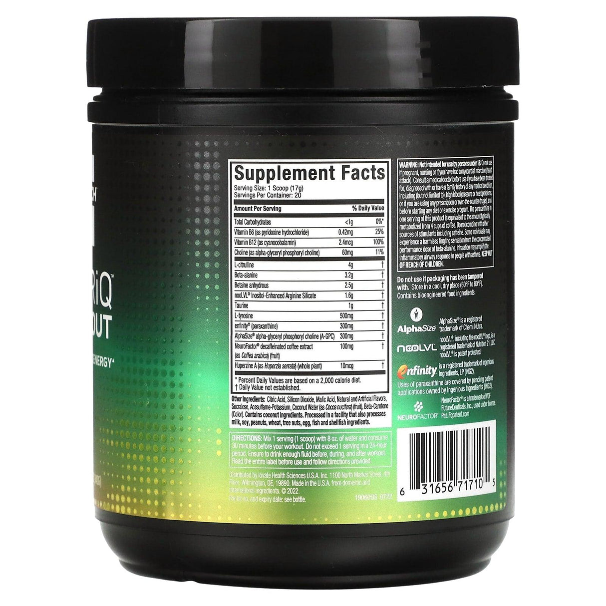 MuscleTech, EuphoriQ Pre-Workout, Yuzu Lemonade, 11.99 oz (340 g) - Supply Center USA