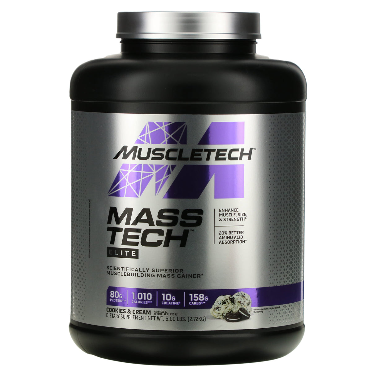 MuscleTech, Mass Tech Elite, Strawberry, 6 lbs (2.72 kg) - Supply Center USA