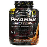 Muscletech, Performance Series, Phase8, Multi-Phase 8-Hour Protein, Milk Chocolate, 4.60 lbs (2.09 kg) - Supply Center USA