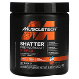 MuscleTech, Shatter Pre-Workout Ripped, Icy Rocket, 8.83 oz (250 g) - Supply Center USA