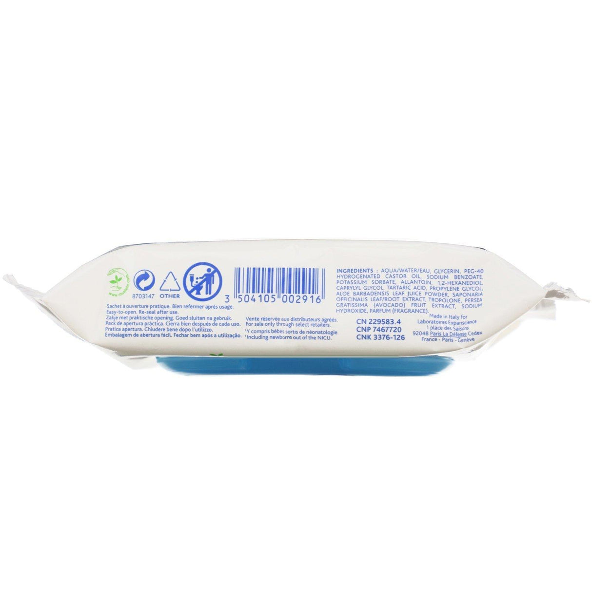 Mustela, Cleansing Wipes, 25 Wipes - Supply Center USA