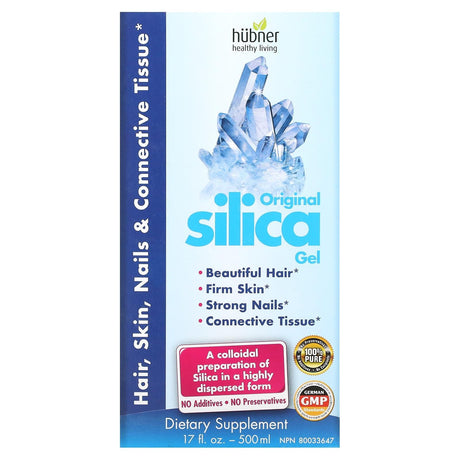 Naka Herbs & Vitamins Ltd, Hubner, Original Silica Gel, 17 fl oz (500 ml) - Supply Center USA