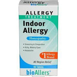NatraBio, BioAllers, Allergy Treatment, Indoor Allergy, 60 Tablets - Supply Center USA