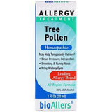 NatraBio, BioAllers, Allergy Treatment , Tree Pollen, 1 fl oz (30 ml) - Supply Center USA