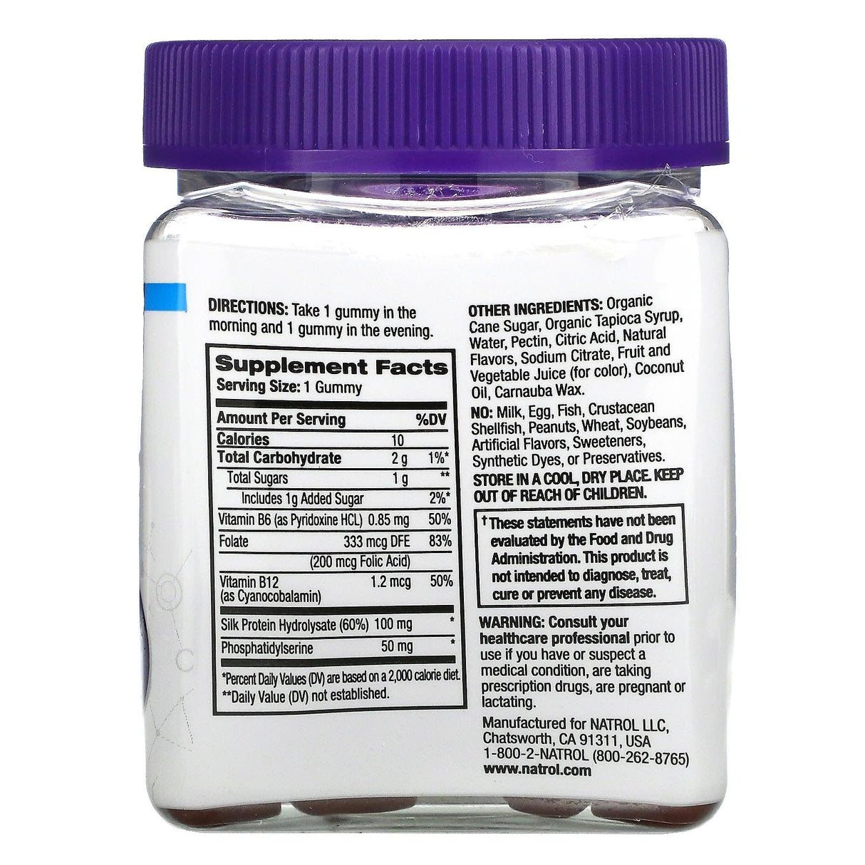 Natrol, Cognium Complete, Fruit Punch, 50 Gummies - Supply Center USA