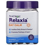 Natrol, Relaxia, Day Calm, Fruit Punch, 60 Gummies - Supply Center USA