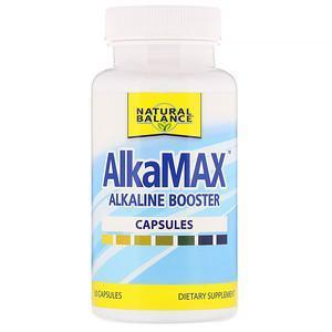 Natural Balance, AlkaMax, Alkaline Booster, 30 Capsules - Supply Center USA