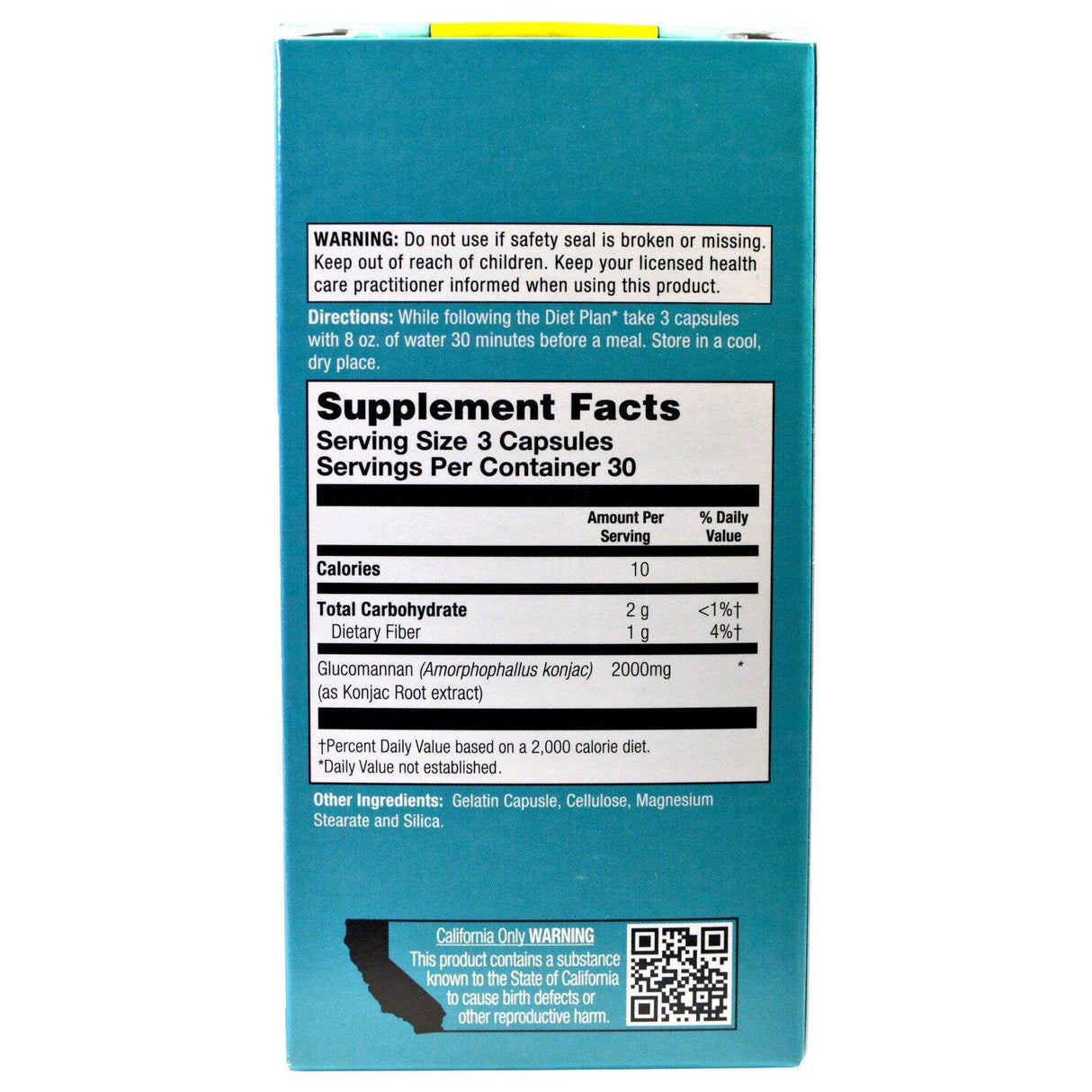 Natural Balance, Glucomannan, Maximum Strength, 666 mg, 90 Capsules - Supply Center USA