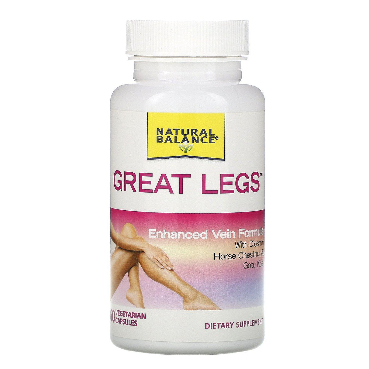 Natural Balance, Great Legs Ultra, Enhanced Vein Formula, 60 Veg Caps - Supply Center USA