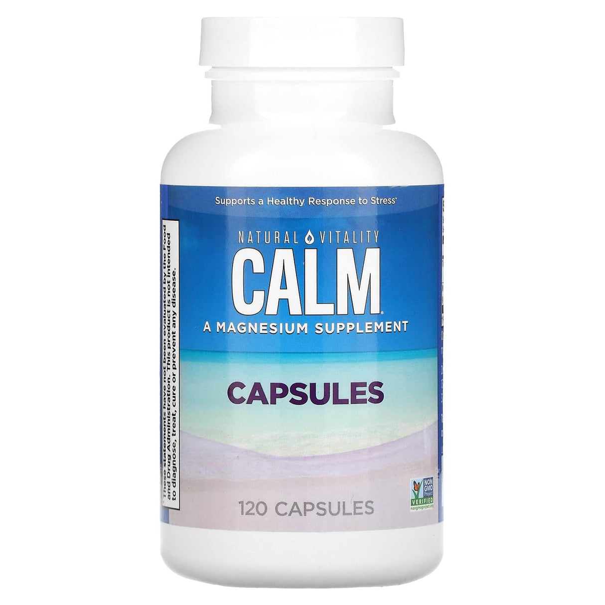 Natural Vitality, CALM, Magnesium, 120 Capsules - Supply Center USA