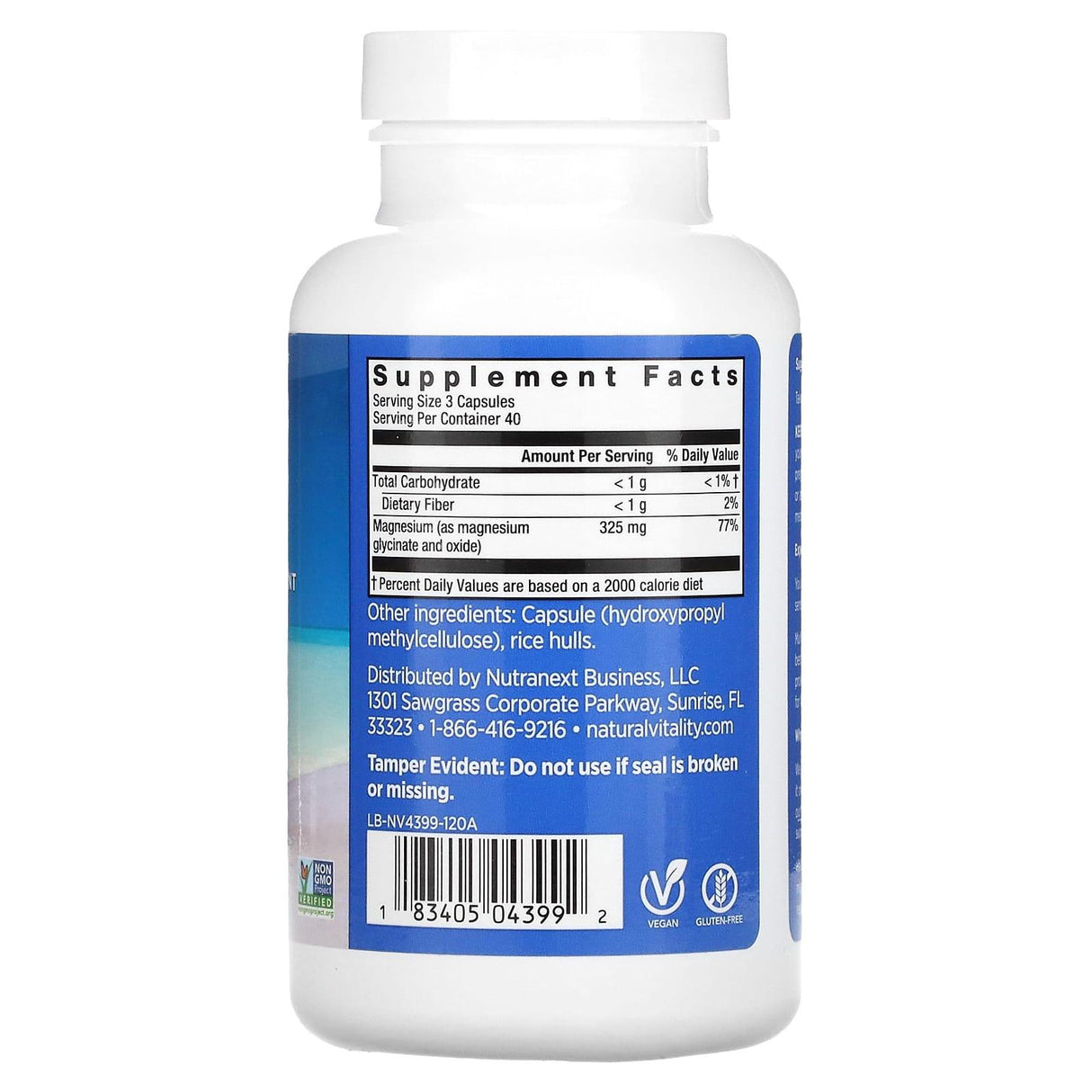 Natural Vitality, CALM, Magnesium, 120 Capsules - Supply Center USA