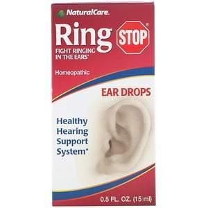 NaturalCare, Ring Stop, Ear Drops, 0.5 fl oz (15 ml) - Supply Center USA