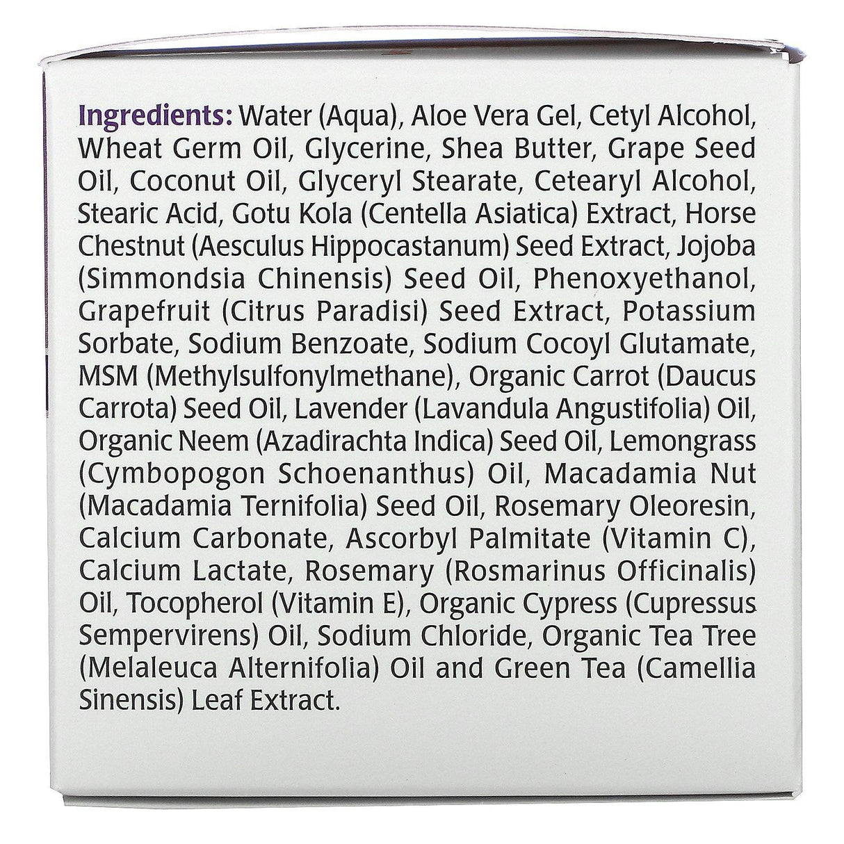 NaturalCare, Ultra Vein-Gard Cream, 2.25 oz (64 g) - Supply Center USA