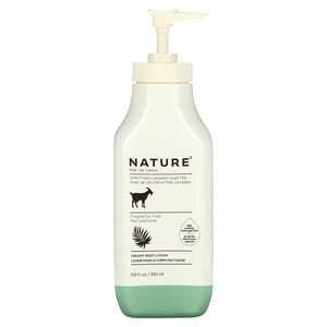 Nature by Canus, Fresh Goat Milk, Creamy Body Lotion, Fragrance Free, 11.8 fl oz (350 ml) - Supply Center USA
