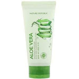 Nature Republic, Soothing & Moisture Aloe Vera Cleansing Gel Foam, 5.07 fl oz (150 ml) - Supply Center USA