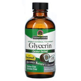 Nature's Answer, Glycerin, Coconut Derived, Alcohol-Free, 4 fl oz (120 ml) - Supply Center USA