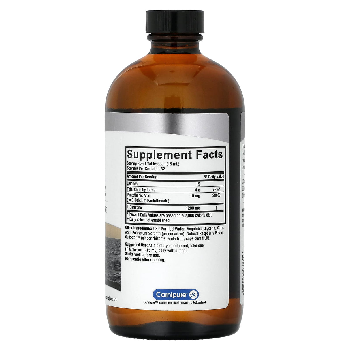 Nature's Answer, Liquid L-Carnitine, 16 fl oz (480 ml) - Supply Center USA