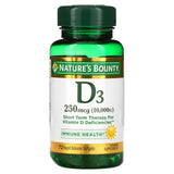 Nature's Bounty, D3, 250 mcg (10,000 IU), 72 Rapid Release Softgels - Supply Center USA
