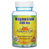 Nature's Life, Magnesium, 500 mg, 100 Vegetarian Capsules - Supply Center USA