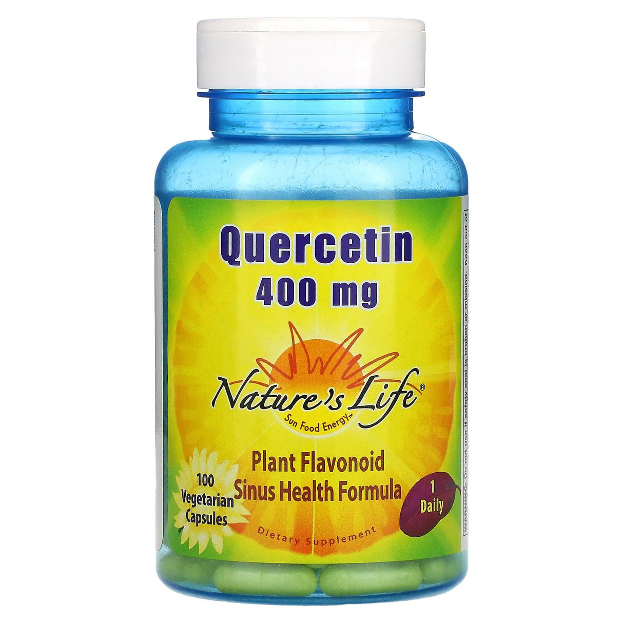 Nature's Life, Quercetin, 400 mg, 100 Vegetarian Capsules - Supply Center USA