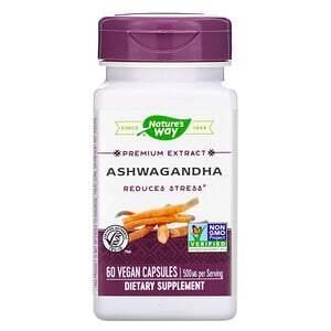 Nature's Way, Ashwagandha, 500 mg, 60 Vegan Capsules - Supply Center USA