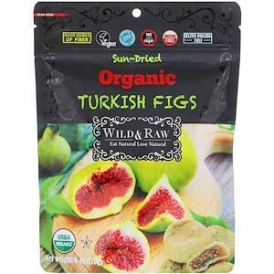 Nature's Wild Organic, Wild & Raw, Sun-Dried, Organic Turkish Figs, 6 oz (170 g) - Supply Center USA