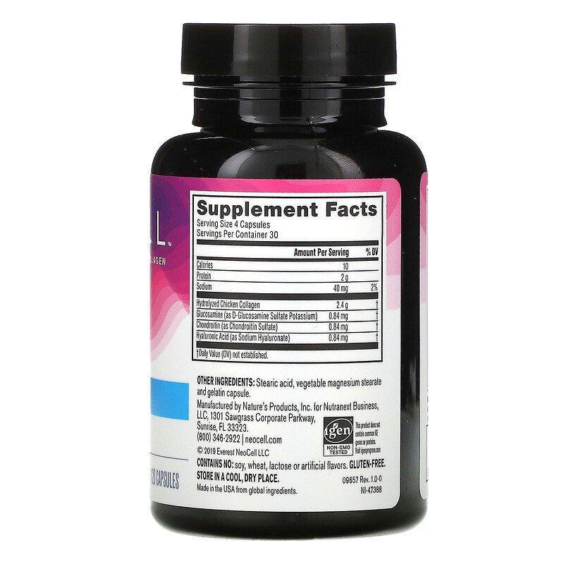 Neocell, Collagen Type 2 Joint Complex, 120 Capsules - Supply Center USA