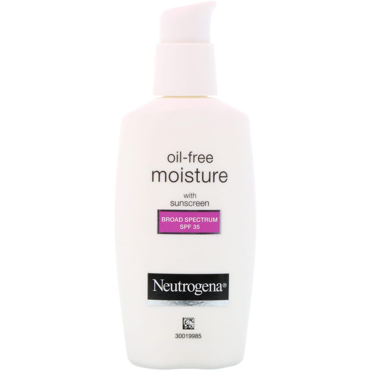 Neutrogena, Oil Free Moisture, Facial Moisturizer with UVA/UVB Protection, Broad Spectrum SPF 35, 2.5 fl oz (73 ml) - Supply Center USA
