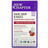 New Chapter, Hair, Skin & Nails, 60 Vegan Capsules - Supply Center USA