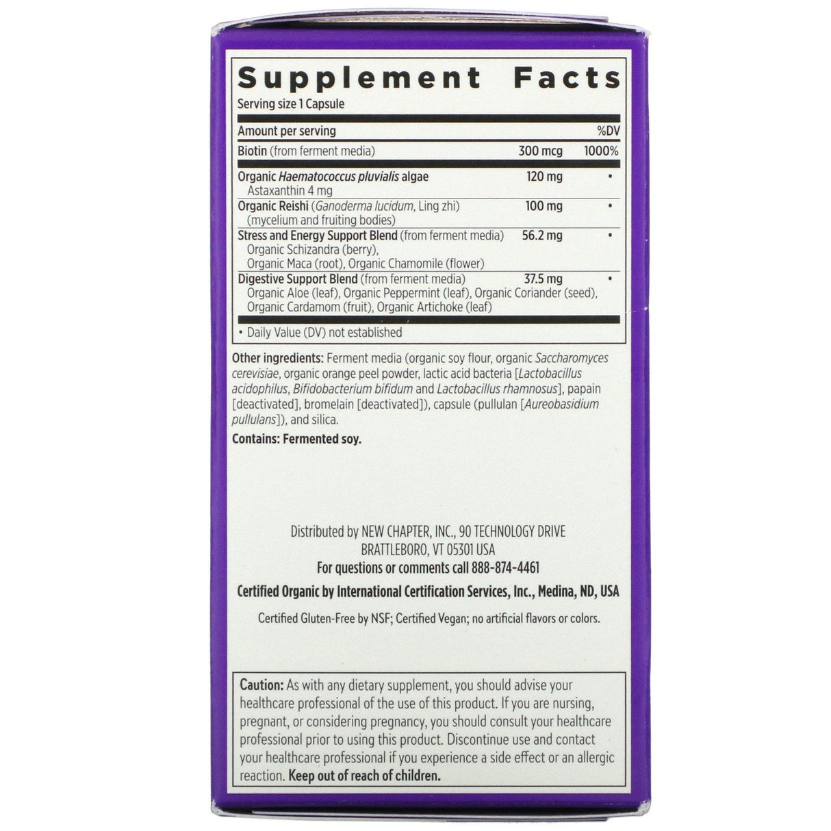 New Chapter, Hair, Skin & Nails, 60 Vegan Capsules - Supply Center USA