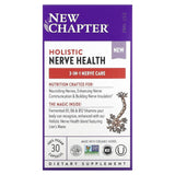 New Chapter, Holistic Nerve Health, 30 Capsules - Supply Center USA