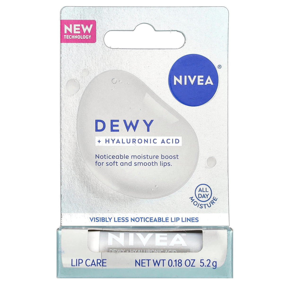 Nivea, Dewy Lip Care, 0.18 oz (5.2 g) - Supply Center USA
