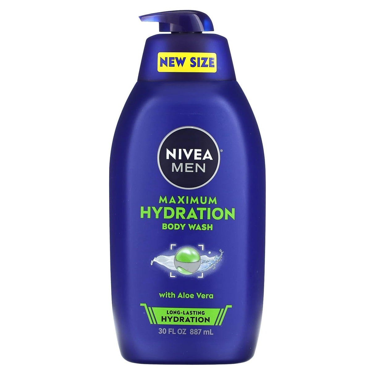 Nivea, Men, Maximum Hydration Body Wash with Aloe Vera, 30 fl oz (887 ml) - Supply Center USA