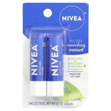 Nivea, Moisture Lip Care, 2 Sticks, 0.17 oz (4.8 g) Each - Supply Center USA