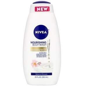 Nivea, Nourishing Body Wash, Botanical Blossom, 20 fl oz (591 ml) - Supply Center USA