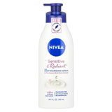 Nivea, Sensitive & Radiant Body Lotion, Fragrance Free, 16.9 fl oz (500 ml) - Supply Center USA