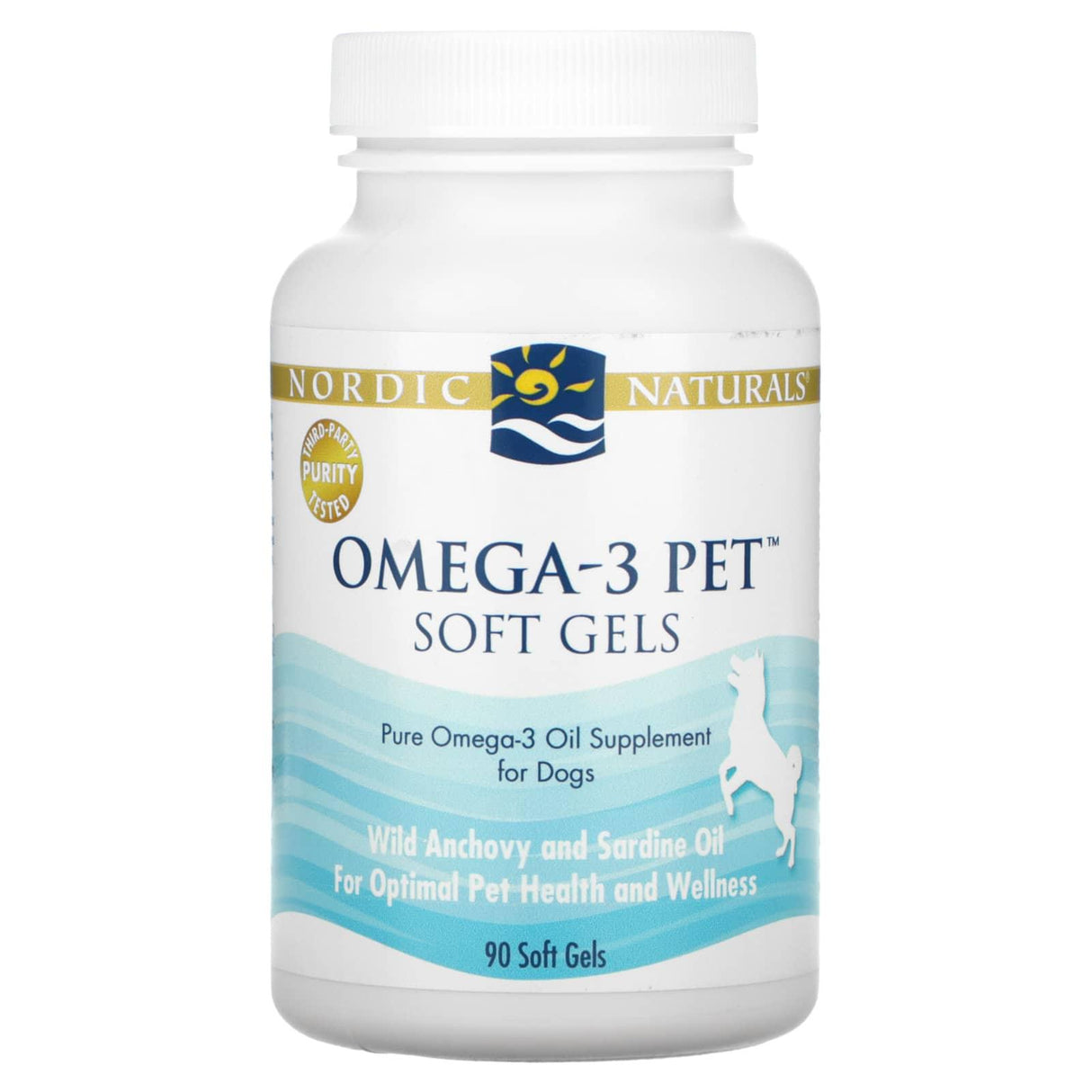 Nordic Naturals, Omega-3 Pet, For Dogs, 90 Soft Gels - Supply Center USA