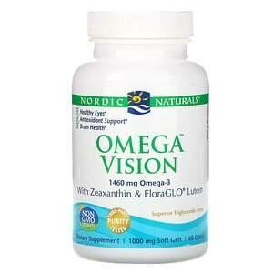 Nordic Naturals, Omega Vision, 1,000 mg, 60 Soft Gels - Supply Center USA