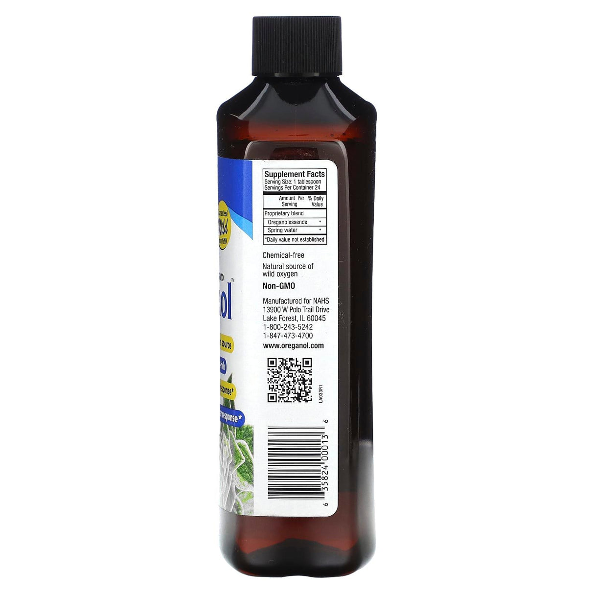 North American Herb & Spice Co., Oreganol, Juice of Wild Oregano, 12 fl oz (355 ml) - Supply Center USA