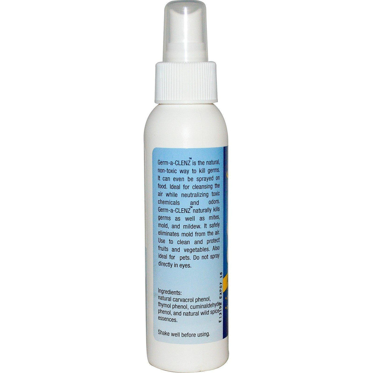 North American Herb & Spice, Germ-a Clenz, All Purpose Natural Spray, 4 fl oz (120 ml) - Supply Center USA