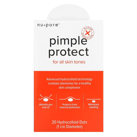 Nu-Pore, Pimple Protect, 20 Hydrocolloid Dots - Supply Center USA