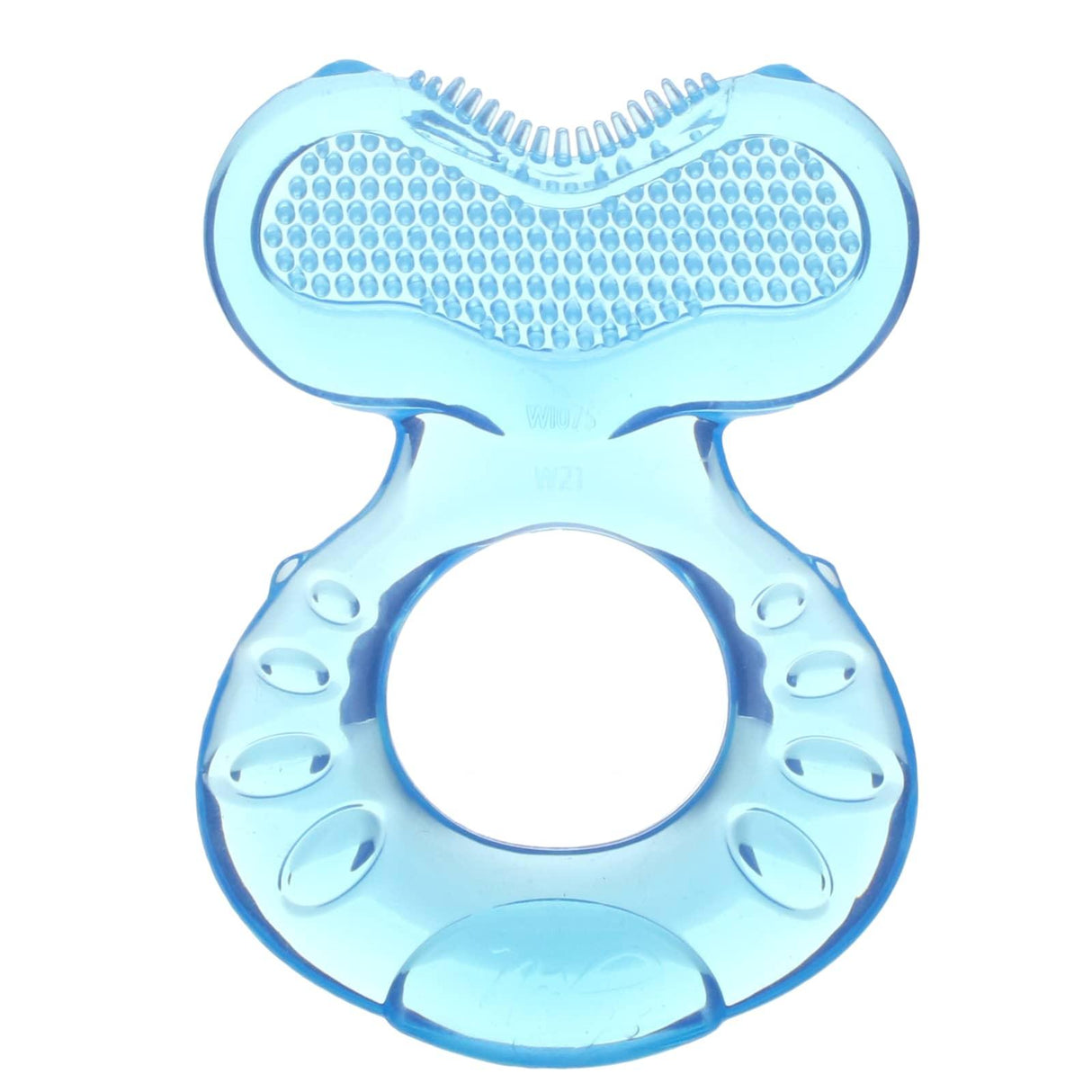 Nuby, Teethe Eez, Soothing Teether, 3+ Months, Blue - Supply Center USA