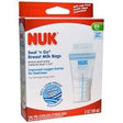 NUK, Seal 'n Go Breast Milk Bags, 25 Storage Bags, 6 oz (180 ml) Each - Supply Center USA