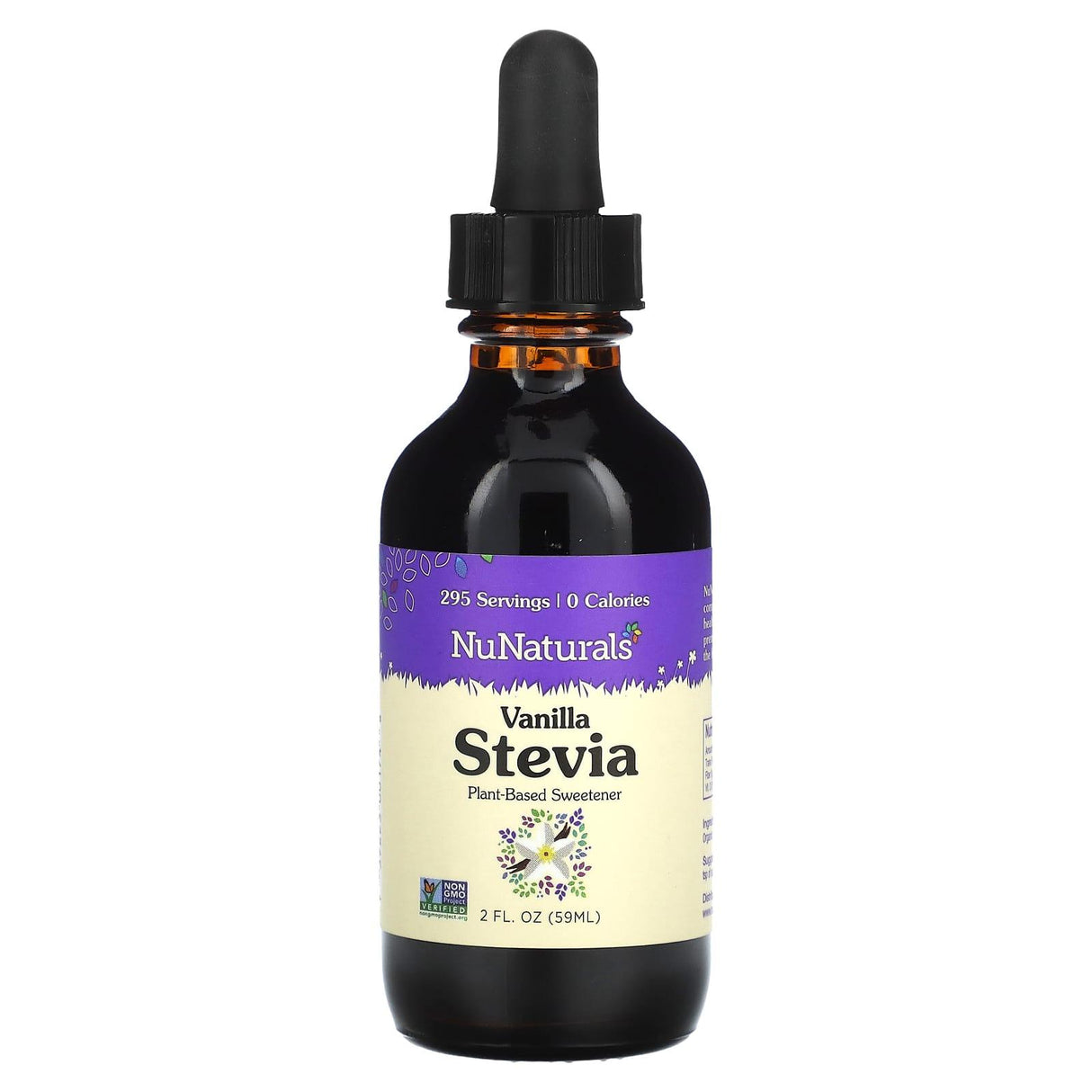 NuNaturals, Vanilla Stevia, 2 fl oz (59 ml) - Supply Center USA