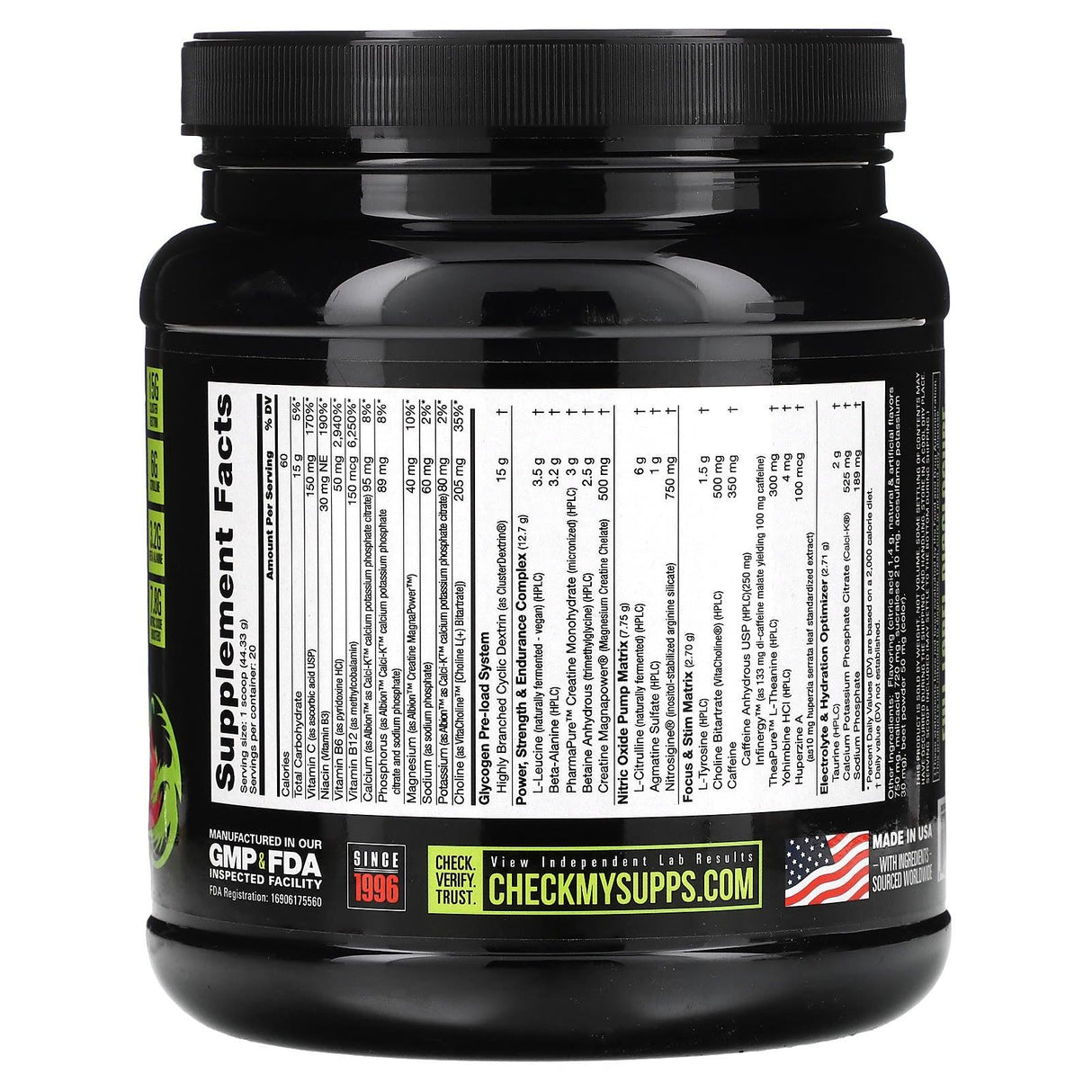 Nutrabio Labs, PRE Extreme, Watermelon, 1.92 lb (871 g ) - Supply Center USA