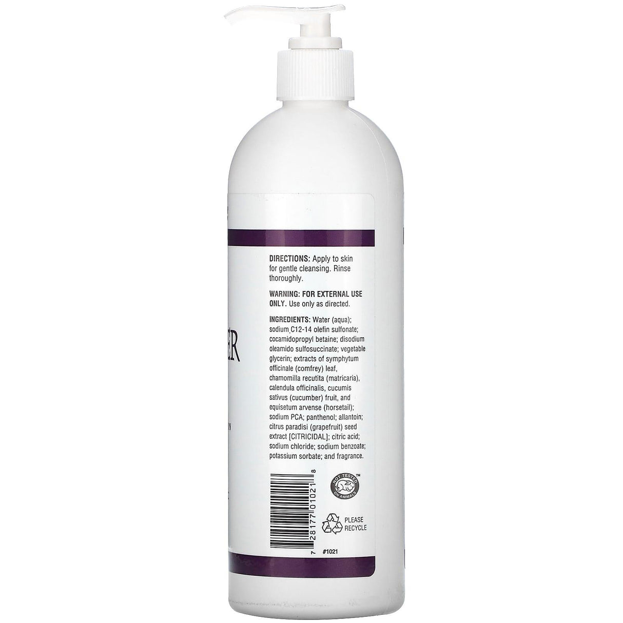 NutriBiotic, Skin Cleanser, Non-Soap, Fresh Fruit, 16 fl oz (473 ml) - Supply Center USA