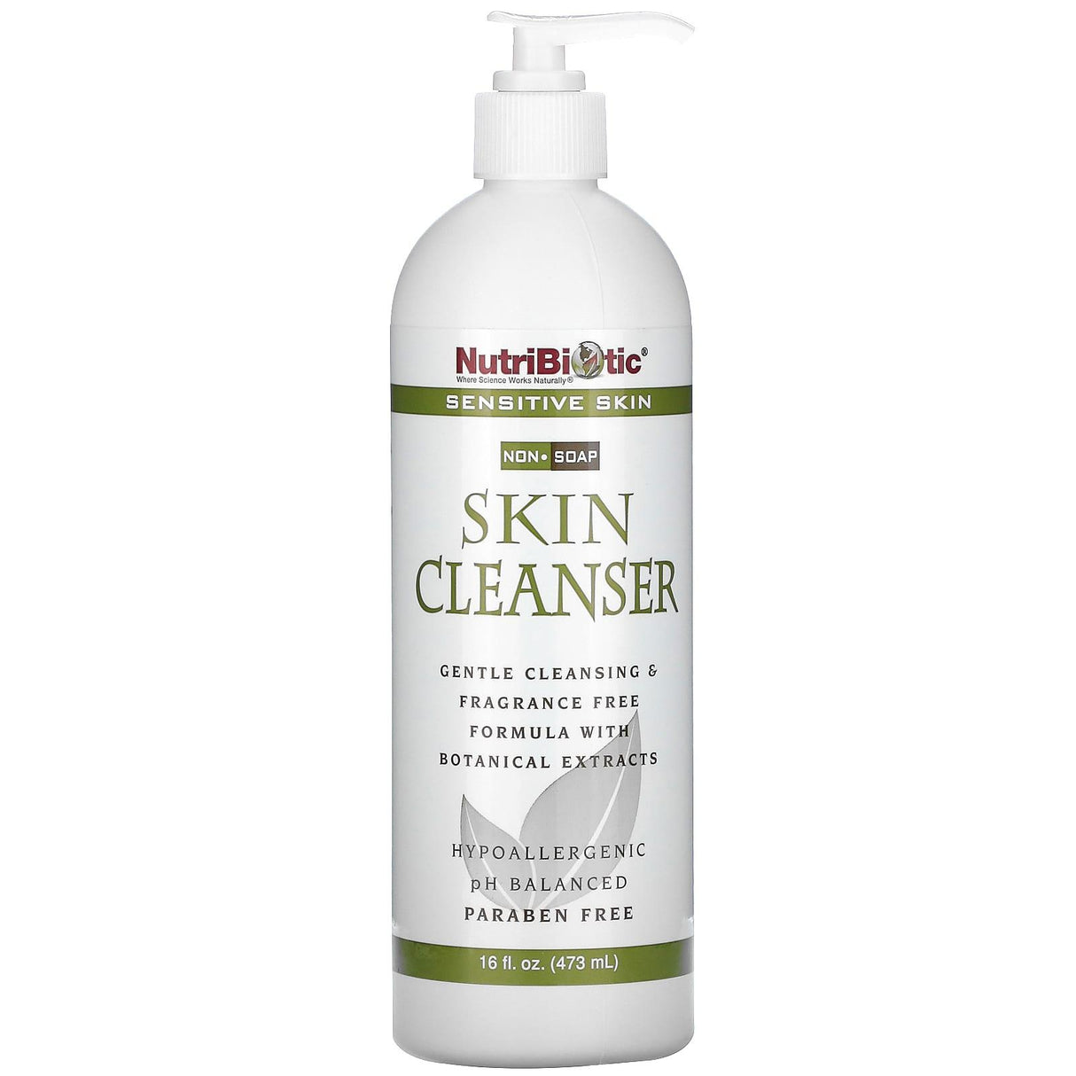 NutriBiotic, Skin Cleanser, Non-Soap, Fresh Fruit, 16 fl oz (473 ml) - Supply Center USA