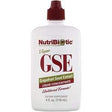 NutriBiotic, Vegan GSE Grapefruit Seed Extract, Liquid Concentrate, 4 fl oz (118 ml) - Supply Center USA